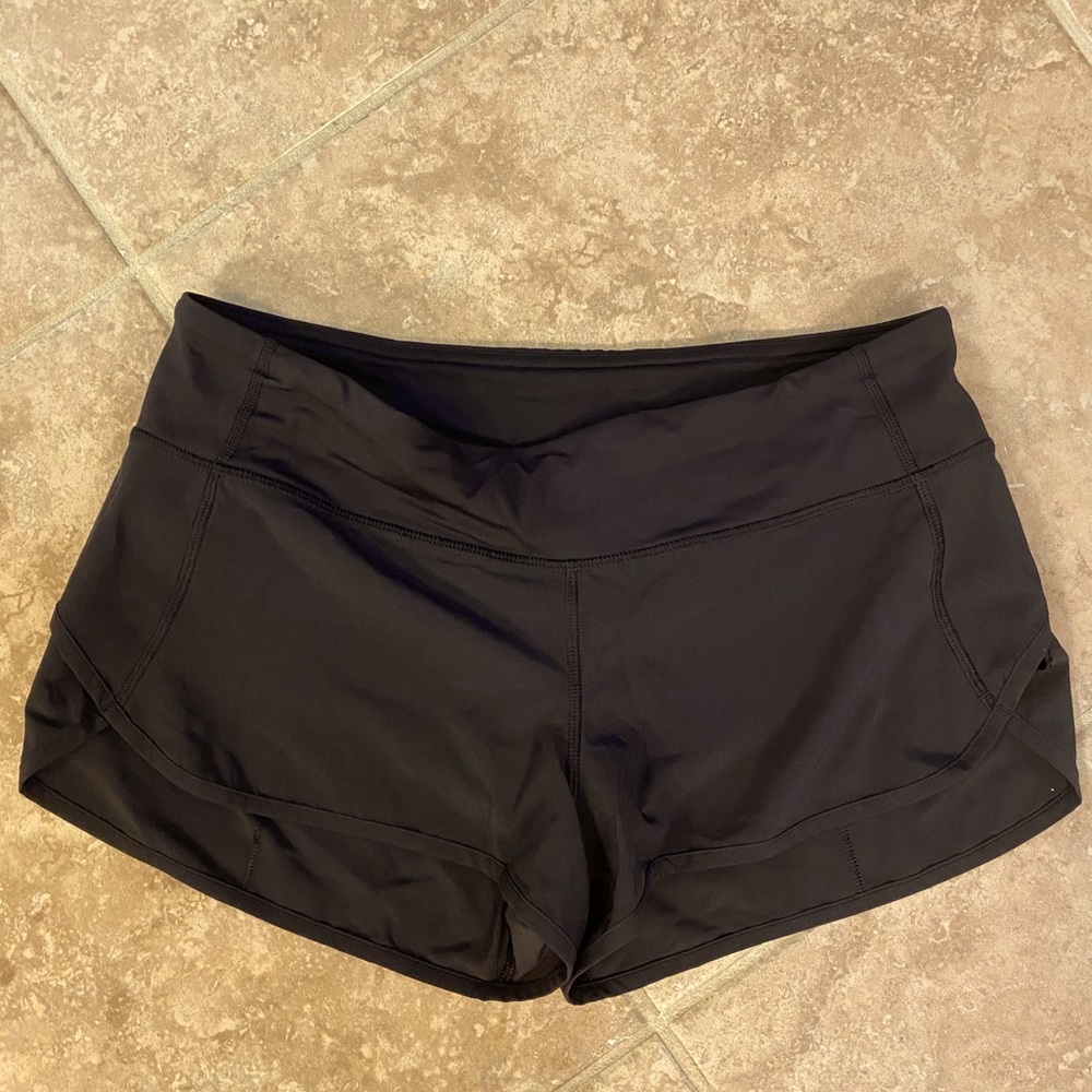 NEW ADD! 2 NOW AVAIL! Lulu Lemon Black Shorts-8!